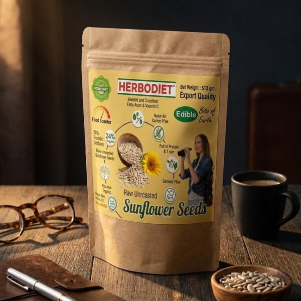 Raw Unroasted Sunflower Seeds