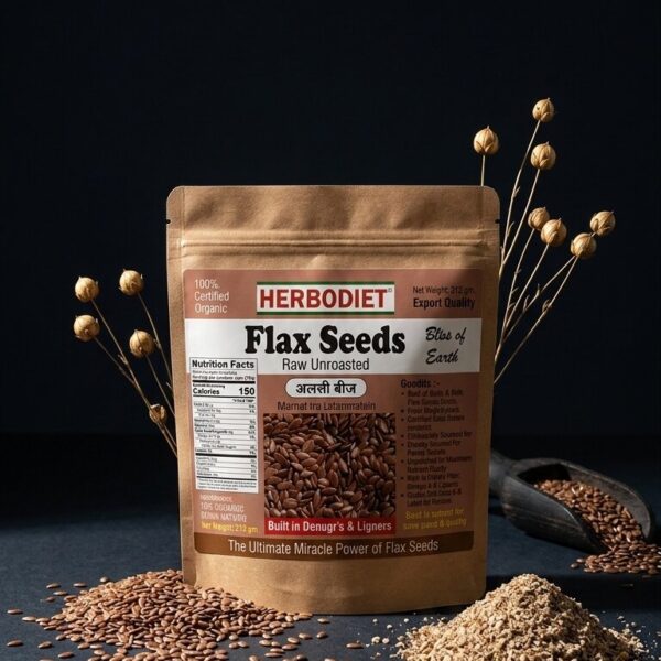 Raw Unroasted Flax Seeds / Alsi Seeds