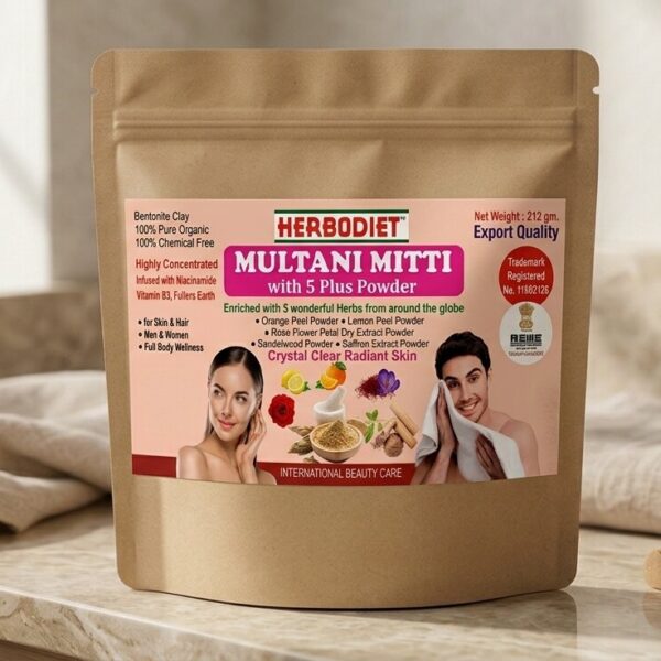 Herbodiet Multani Mitti with 5 Plus Powder