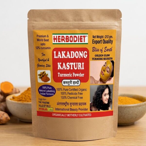 Lakadong Kasturi Turmeric Powder