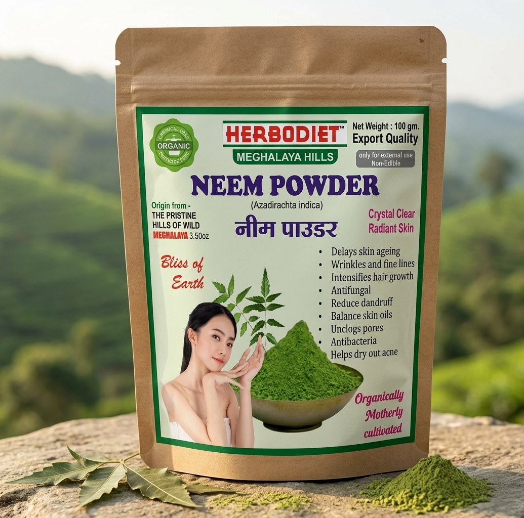 Herbodiet Neem Powder (Meghalaya Hills)