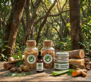 Premium sandalwood specialty treatments