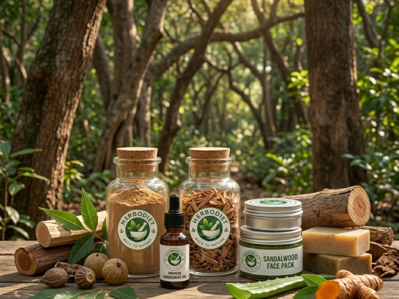 Premium sandalwood specialty treatments