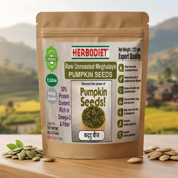 Raw Unroasted Pumpkin Seeds (Meghalaya Hills)