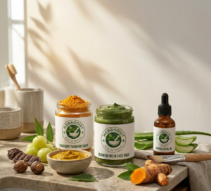 Natural skin care radiance face packs